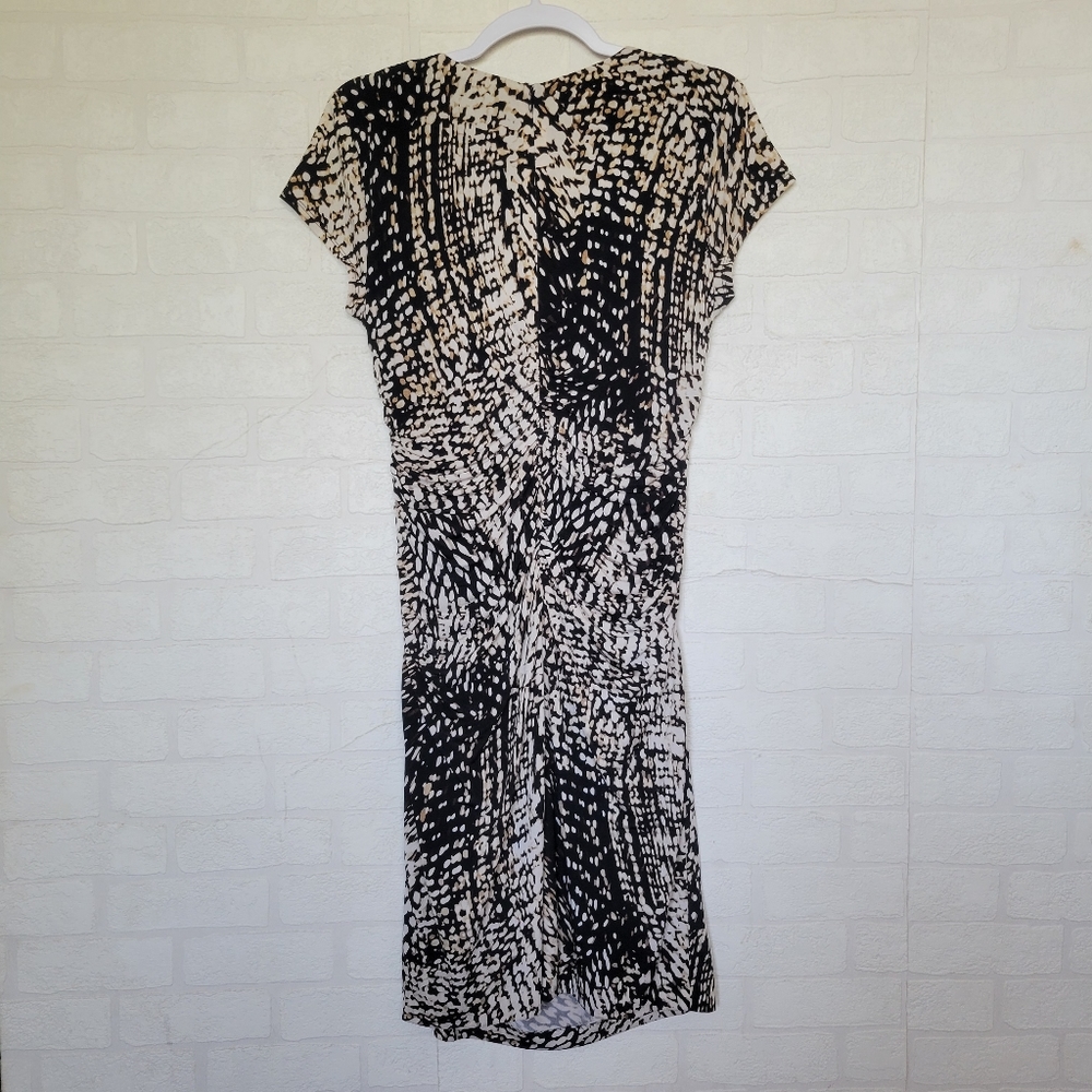 Cache Ruched Studded Cutout Dress - Picture 2 of 8